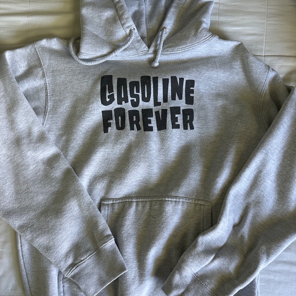 Hooded Sweatshirt-  David Freiberger "Gasoline Forever"